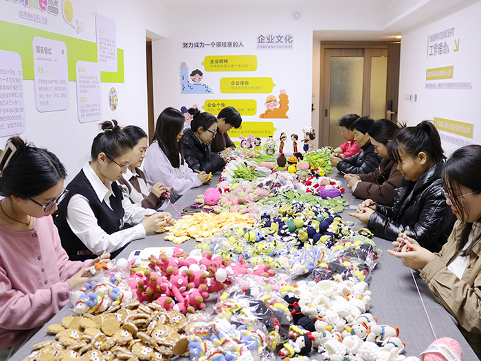 钩针编织玩偶手工钩织
