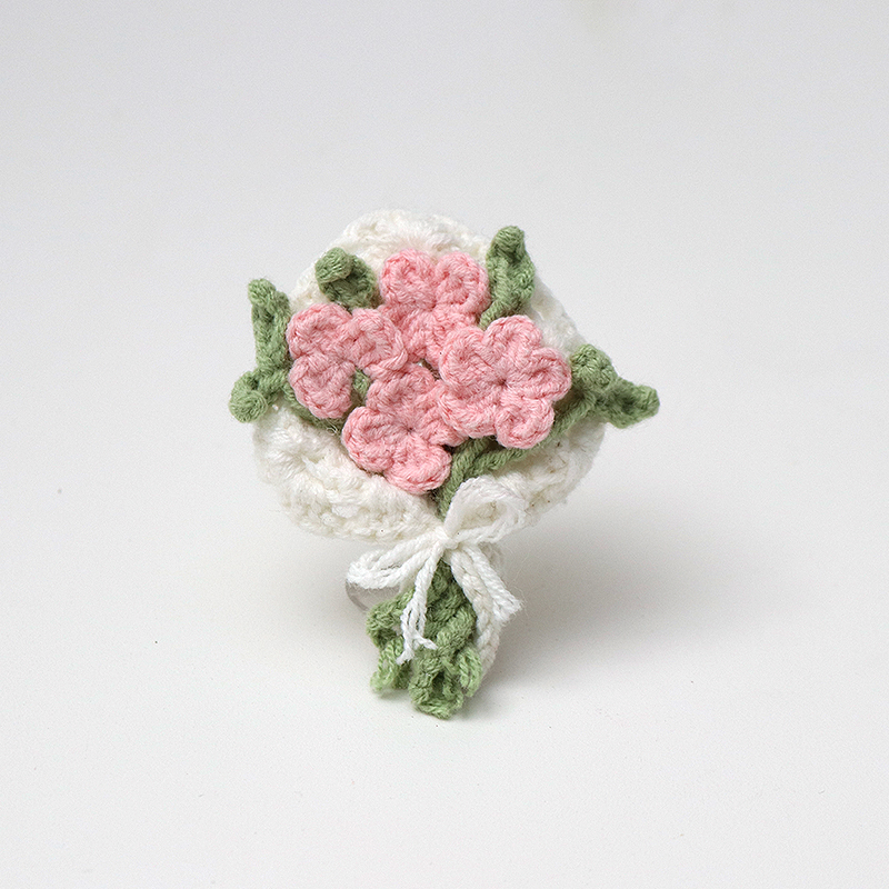 手捧花钩织