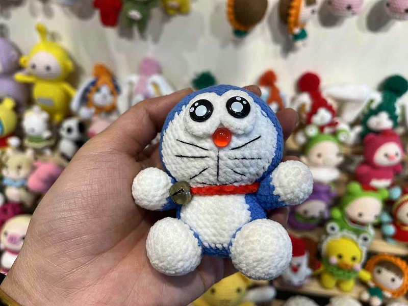 钩织机器猫